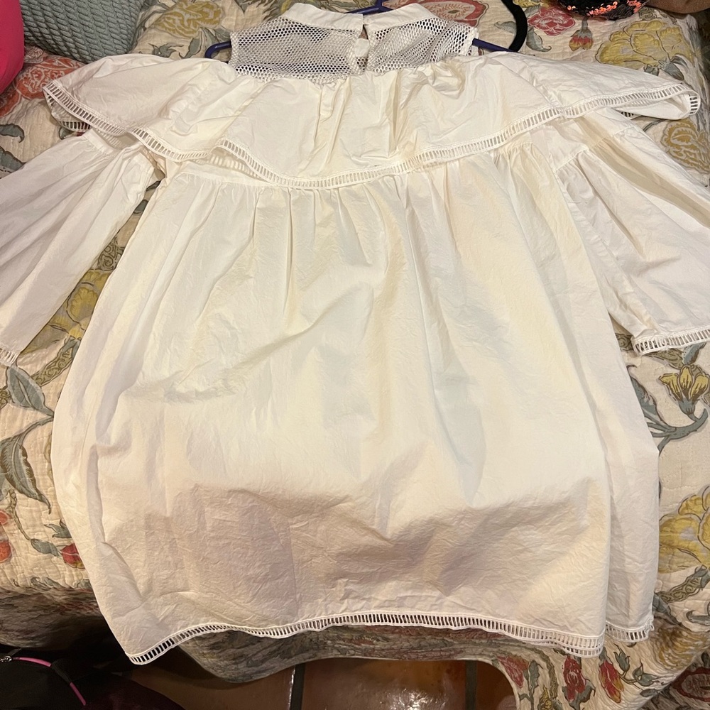 White summer dress.